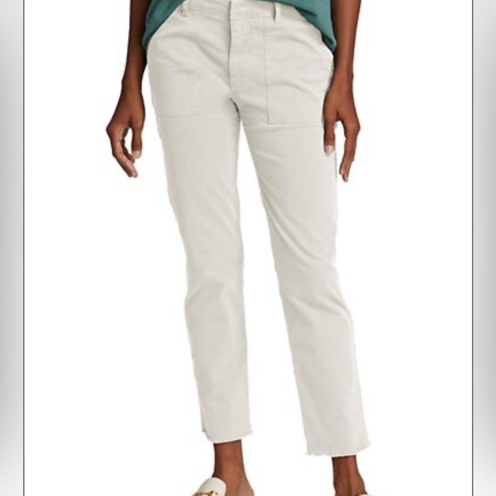 Nili Lotan Jenna pant in ecru.